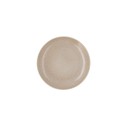 Piatto da pranzo Ariane Porous Beige Ceramica Ø 21 cm (12 Unità)