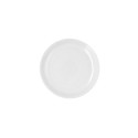 Prato de Jantar Ariane Artisan Branco Cerâmica Ø 21 cm (12 Unidades)