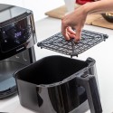 Friggitrice ad Aria con Bilancia InnovaGoods Fryinn Balance 5000 Nero 1500 W 5 L Acciaio inossidabile