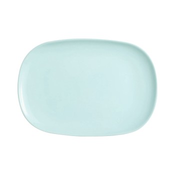 Recipiente de Cozinha Luminarc Sweet Line Turquesa Vidro 35 x 24 cm (6 Unidades)