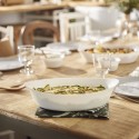 Teglia da Cucina Luminarc Smart Cuisine 32 x 20 cm Bianco Vetro (6 Unità)