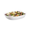 Teglia da Cucina Luminarc Smart Cuisine Bianco Vetro 34 x 25 cm (6 Unità)