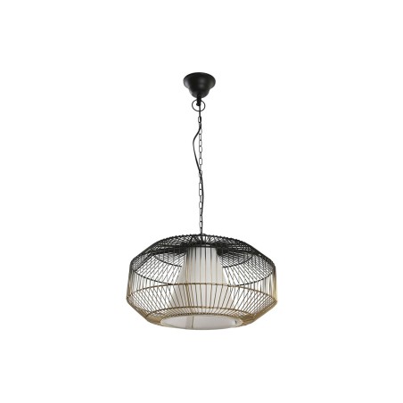 Lámpara de Techo DKD Home Decor 42 x 42 x 23 cm Negro Dorado Hierro 50 W Lámpara de Techo DKD Home Decor 42 x 42 x 23 cm Negro Dorado Hierro 50 W