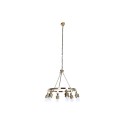 Lámpara de Techo DKD Home Decor 66 x 66 x 60 cm Cristal Dorado Metal 40 W