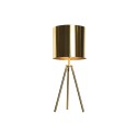 Lámpara de mesa DKD Home Decor Dorado Metal 25 x 25 x 56 cm 220 V 50 W 25 x 25 x 60 cm