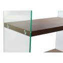 Regal DKD Home Decor Dunkelbraun Kristall Nussbaumholz Holz MDF 80 x 40 x 150 cm (1)