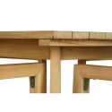 Conjunto de mesa com 4 cadeiras DKD Home Decor 90 x 90 x 75 cm
