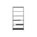 Estantería DKD Home Decor Negro Metal 80 x 30 x 175 cm (1)