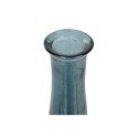 Vaso DKD Home Decor 18 x 18 x 80 cm Azul Vidro temperado