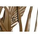 Decoración de Pared DKD Home Decor Dorado Tropical Hoja de planta 80 x 2 x 80 cm