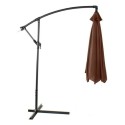 Guarda-sol DKD Home Decor MB-166676 Castanho Multicolor Aço Metal/Plástico 300 x 300 x 250 cm