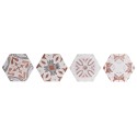 Posavasos DKD Home Decor 10,8 x 10,8 x 0,7 cm