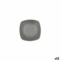 Schüssel für Vorspeisen Bidasoa Gio Grau Kunststoff 13 x 13 cm 12 Stück