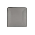 Piatto da pranzo Bidasoa Gio Grigio Plastica 21,5 x 21,5 cm (12 Unità)