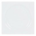 Piatto da pranzo Inde Zen Porcellana Bianco 27 x 27 x 3 cm