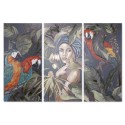 Quadro DKD Home Decor 90 x 3 x 190 cm Coloniale (3 Unità)