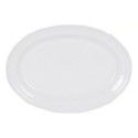 Teglia da Cucina Feuille Porcellana Bianco Ovale (28 x 20,5 cm)