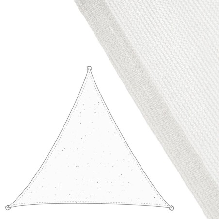 Velas de sombra Vela sombreo Blanco 3,5 x 3,5 m 350 x 350 x 0,5 cm Toldo