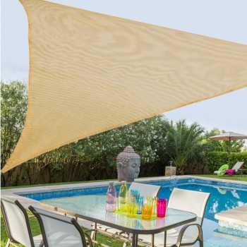 Shade Sails Vela sombreo White 3 x 3 m 300 x 300 x 0,5 cm Awning