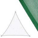 Vele parasole Vela sombreo Verde 3 x 3 m 300 x 300 x 0,5 cm Tenda