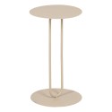 Side table 30,5 x 30,5 x 53 cm Cream Iron