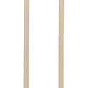 Beistelltisch 30,5 x 30,5 x 53 cm Creme Eisen