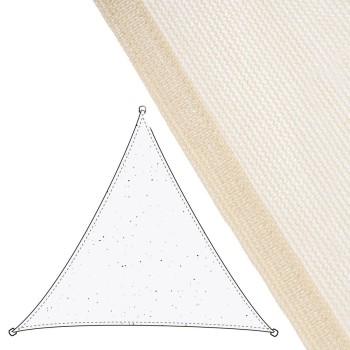 Velas de sombra Vela sombreo Beige 5 x 5 m 500 x 500 x 0,5 cm Toldo