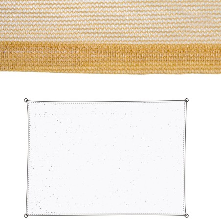 Sonnensegel Vela sombreo Beige 300 x 400 x 1 cm 300 x 1 x 400 cm