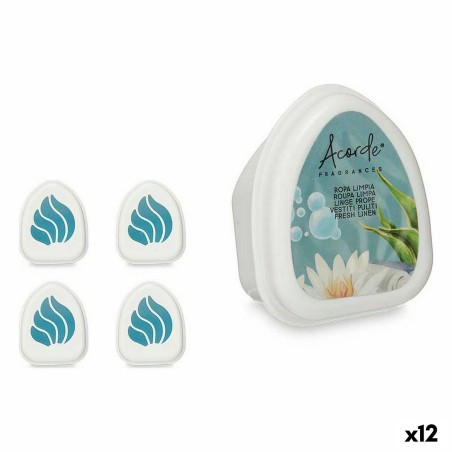 Set de Ambientadores Acorde MINIG-FRESHLINE Ropa Limpia 50 g (12 Unidades)