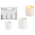 Conjunto de Velas 3,7 x 3,7 x 5 cm Branco (12 Unidades)