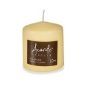 Vela Acorde CY88100M Creme 9 x 10 x 9 cm (4 Unidades)