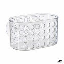 Shower Hanger Berilo CB25262A Transparent PVC polystyrene 15,8 x 8,5 x 8 cm (12 Units)