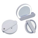 Mirror Berilo YXL2112-SB White ABS 9 x 2 x 10 cm LED Light (12 Units)