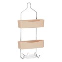 Duschaufhänger Berilo W7072 - 384 Beige Metall Kunststoff 28 x 60 x 14 cm (6 Stück)