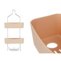 Duschaufhänger Berilo W7072 - 384 Beige Metall Kunststoff 28 x 60 x 14 cm (6 Stück)