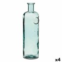 Flasche Stamp Durchsichtig 14 x 44 x 13 cm Dekoration (4 Stück)