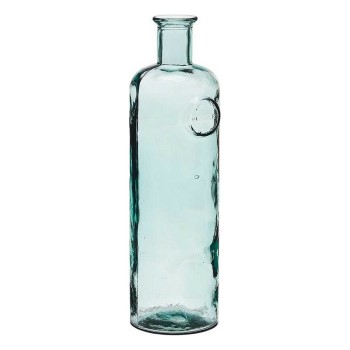Flasche Stamp Durchsichtig 14 x 44 x 13 cm Dekoration (4 Stück)