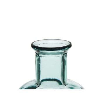 Bottle Stamp Transparent 14 x 44 x 13 cm Decoration (4 Units)