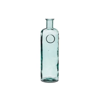 Flasche Stamp Durchsichtig 14 x 44 x 13 cm Dekoration (4 Stück)