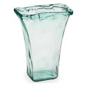 Vaso 27 x 34,5 x 14 cm Cristallo Trasparente (2 Unità)