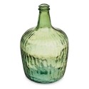 Bottle 2255/08R-G Green Stripes 8 L 19,5 x 35,5 x 19,5 cm Decoration (2 Units)