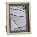Moldura de Fotos 17 x 2 x 21,8 cm Cristal Cinzento Bege Plástico (6 Unidades)