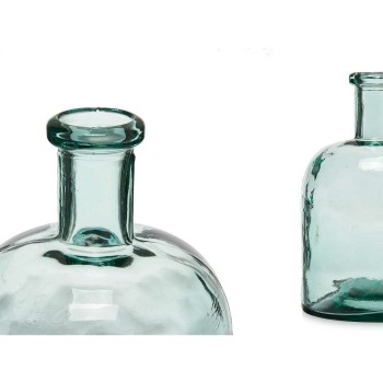 Garrafa 2385 Transparente Largura do produto 2,25 L 15 x 24,5 x 15 cm Decoração (6 Unidades)