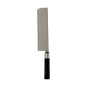 Large Cooking Knife Kinvara KT11-5604S08 Black Silver Stainless steel Plastic 5,6 x 2,5 x 33 cm (12 Units)