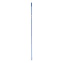 Mazza per la Scopa Righe 2,3 x 130 x 2,3 cm Azzurro Metallo (12 Unità)