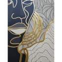 Pintura DKD Home Decor Africana Tropical 84 x 4,5 x 123 cm (2 Unidades)