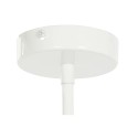Candeeiro de teto DKD Home Decor 98 x 45 x 30 cm Cristal Metal Branco 50 W