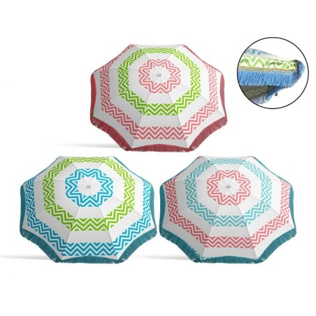 Parasol Ø 200 cm Com franja