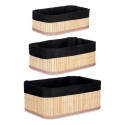 Organisers Berilo BA1317-438 Bamboo 31 x 12 x 21 cm Set