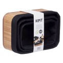 Organisers Berilo BA1317-438 Bamboo 31 x 12 x 21 cm Set